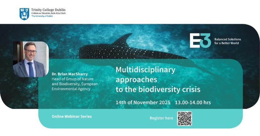 Dr. Brian MacSharry E3 Trinity College Dublin