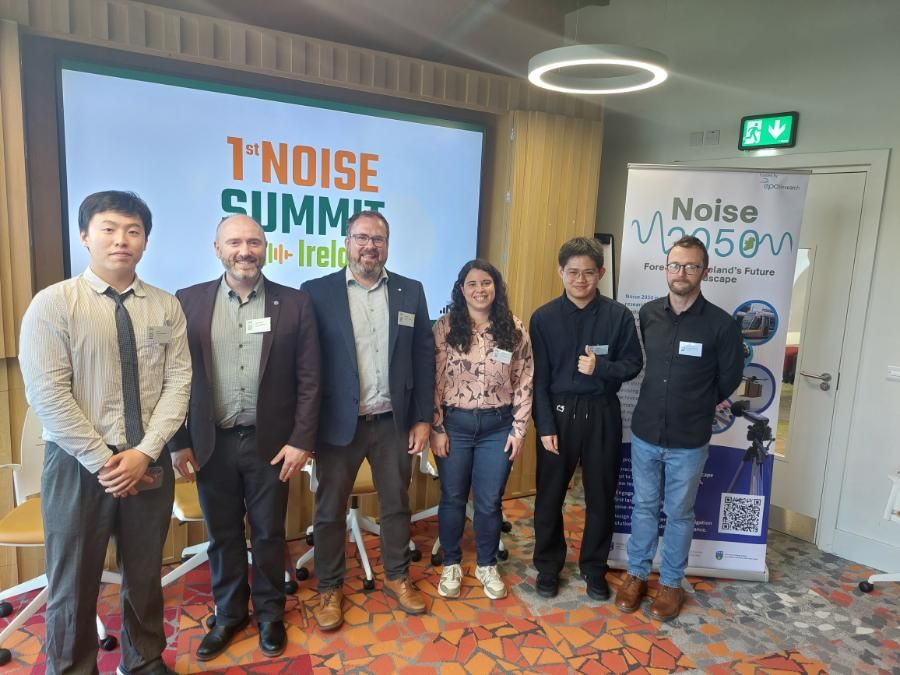 Noise 2050 project team at the University of Galway
