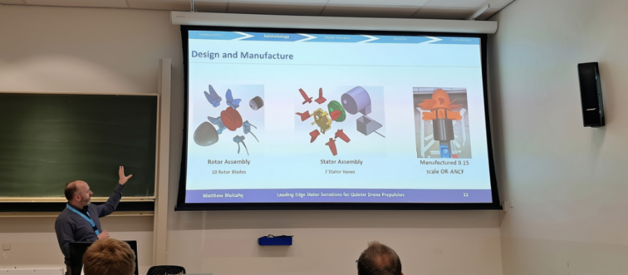 Dr John Kennedy presents at the Quiet Conference 2026