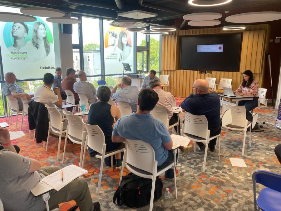 Breakout session on Interventions for a Healthy Environment. Photo credit: Priscila Wunderlich, University of Galway