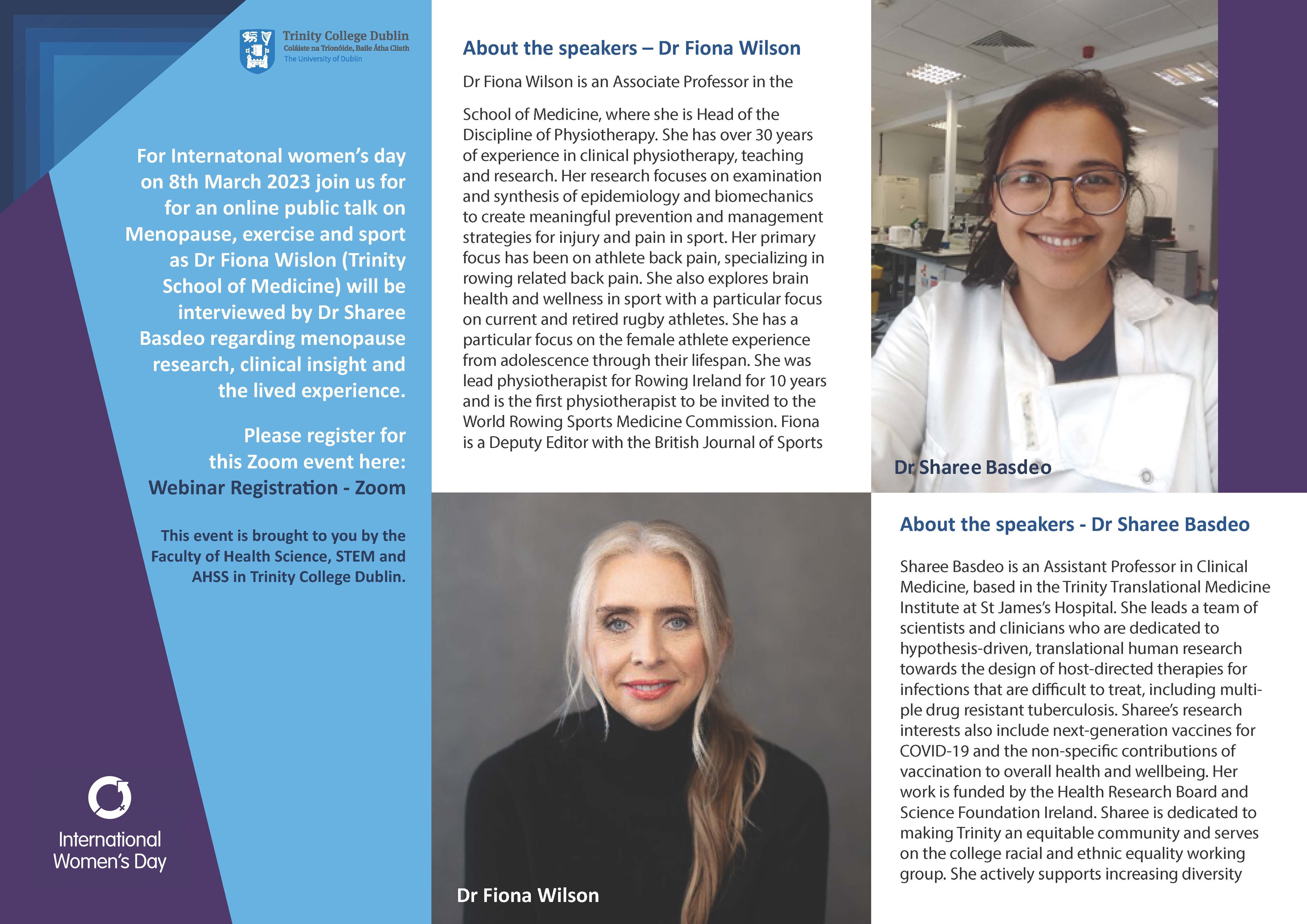 2023 International Women's Day brochure