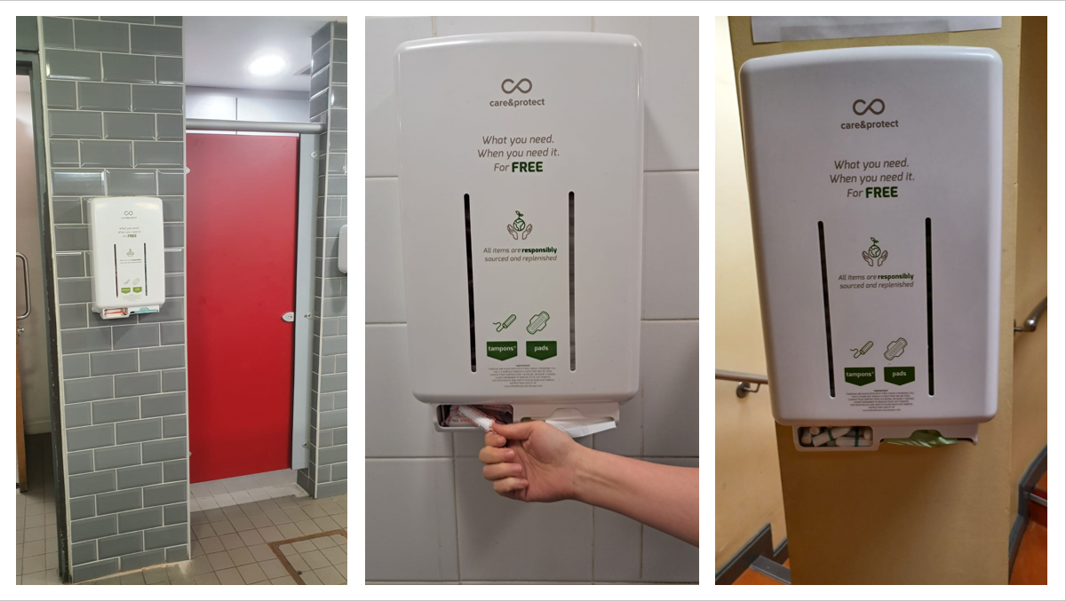 Free Period Products Dispensers