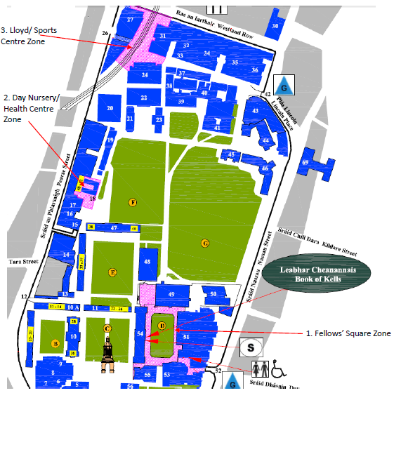 Map of smoking free zones