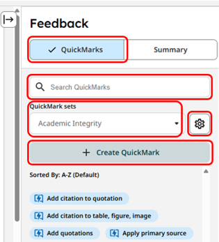 7 - Turnitin New Standard Assignment Feedback options scrnshot