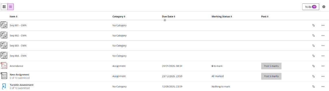 Gradebook