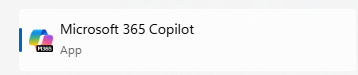 Copilot Desktop app icon