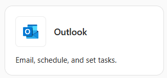 Outlook App Tile