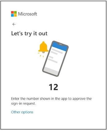 Let's try it out message MFA using QR code method