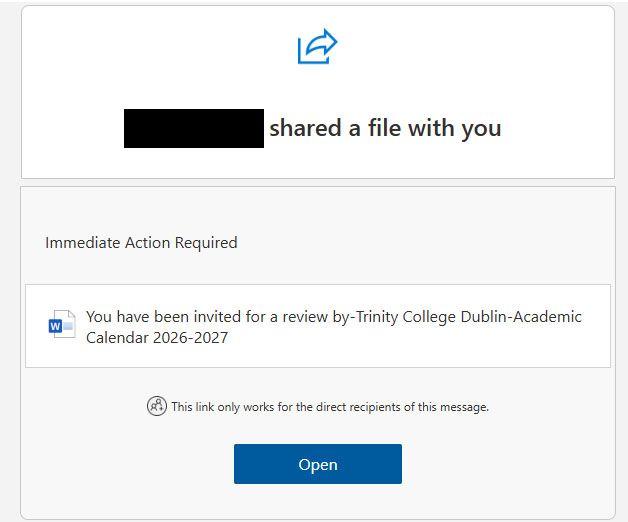 Phishing Email 4th June 2026
