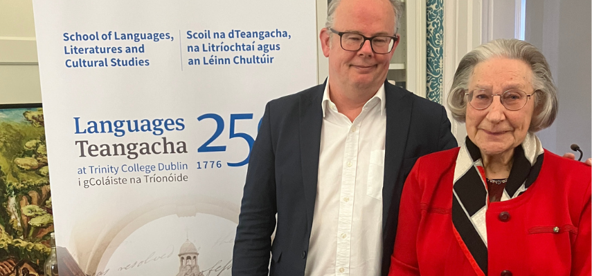 Daragh O'Connell and Corinna Salvadori Lonergan.