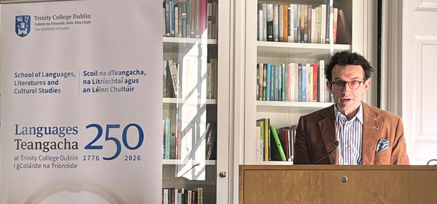 Max McGuinness opening the conference.