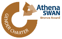 Athena Swan Bronze award logo.