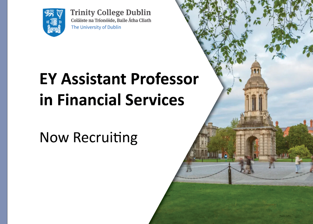 EY Assistant Professor in Financial Services