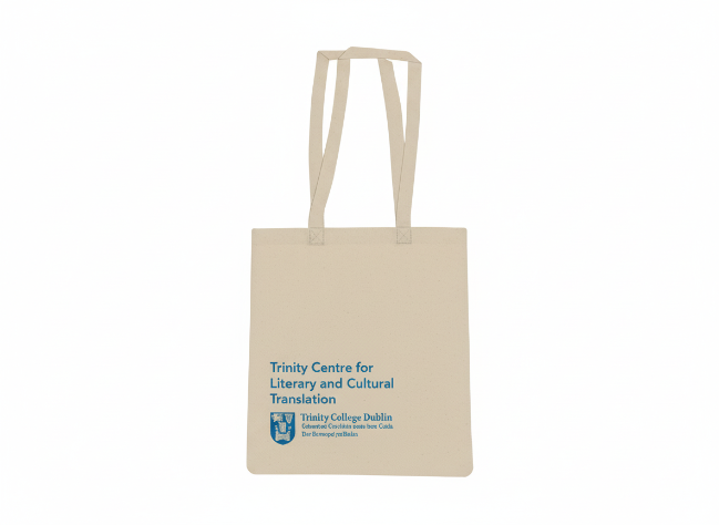 Trinity Centre for Literary and Cultural Translation tote bag.