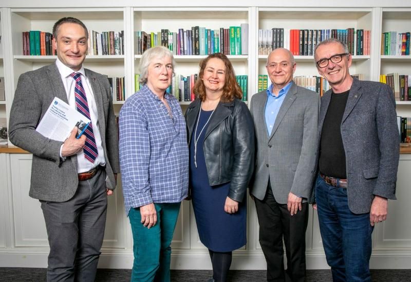 James Hadley, Sarah Smyth, Sinéad Mac Aodha, Omar García, Michael Cronin.