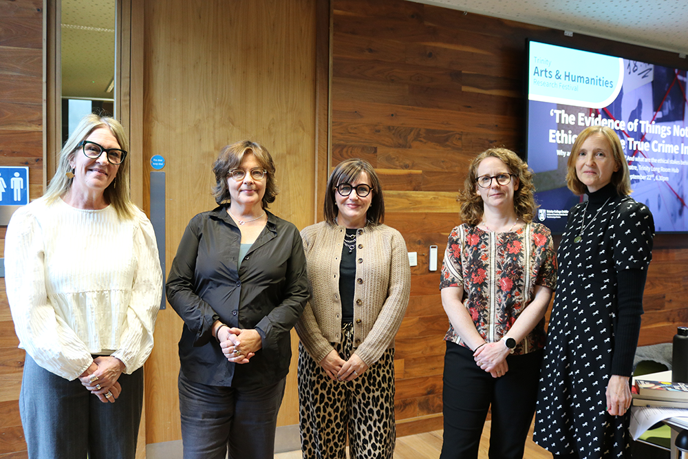 Una Mannion, Eve Patten, Clare Clarke, Bernice Murphy, and Ailise Bulfin