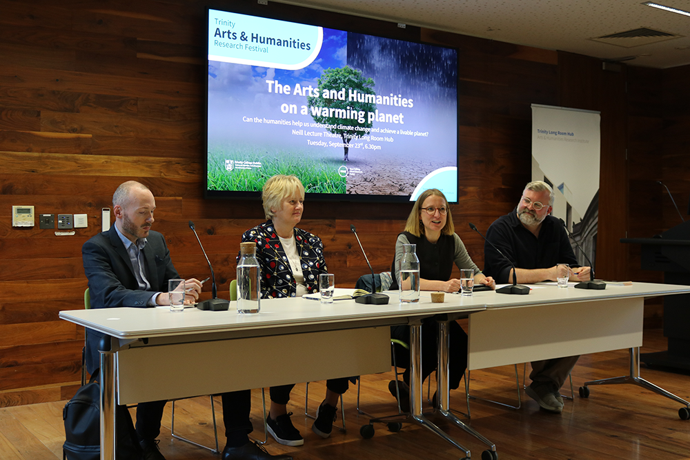 The Arts and Humanities on a Warming Planet panel