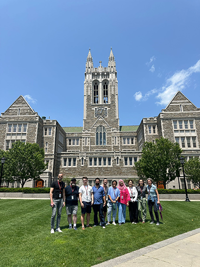 Michael McLaughlin at Boston College Global PhD fellowship
