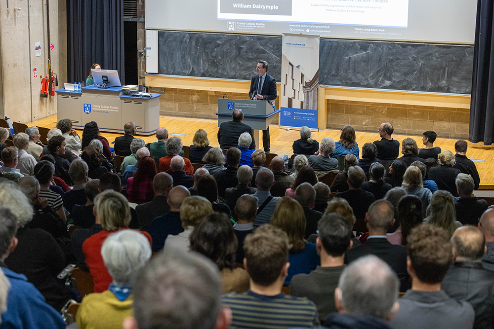 Patrick Geoghegan introducing the Annual Edmund Burke Lecture 2025