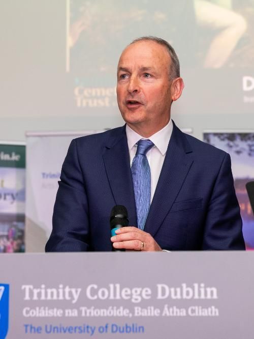 Taoiseach Michael Martin O Connell 250 Symposium