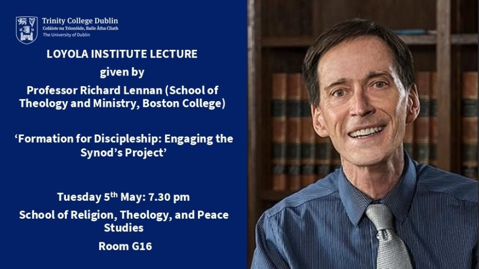 LI Lecture - Formation for Discipleship - Engaging the Synod’s Project Poster