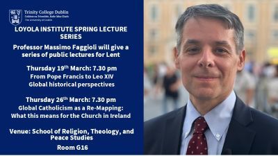 LOYOLA INSTITUTE SPRING LECTURE SERIES 2026