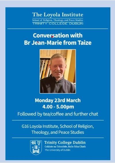 Taize - Loyola Lecture - March 26