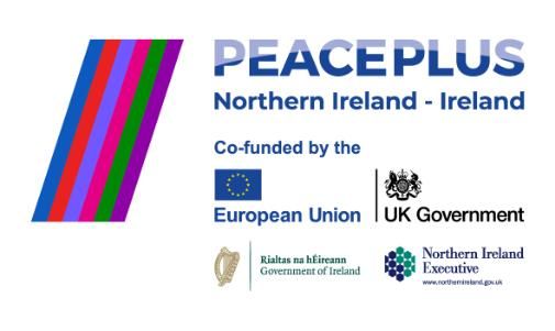 PEACEPLUS Logo with Co-Funder logos
