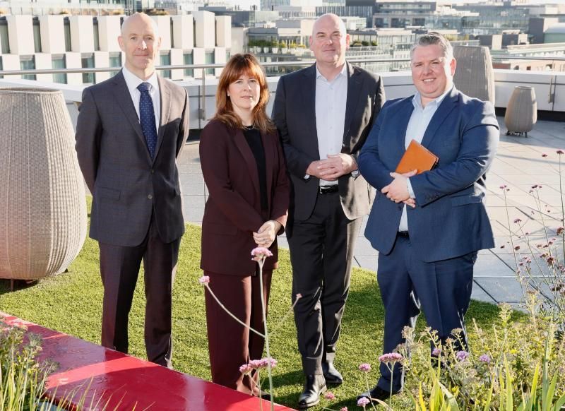 Prof. John Kelleher, Director of the ADAPT Centre at Trinity College Dublin, Patricia Scanlon, founder of SoapBox Labs, Prof. Noel O'Connor, CEO, Insight Research Ireland Centre for Data Analytics and Dr Barry Scannell, Partner in William Fry’s Technology Department and member of the Government’s AI Advisory Council.
