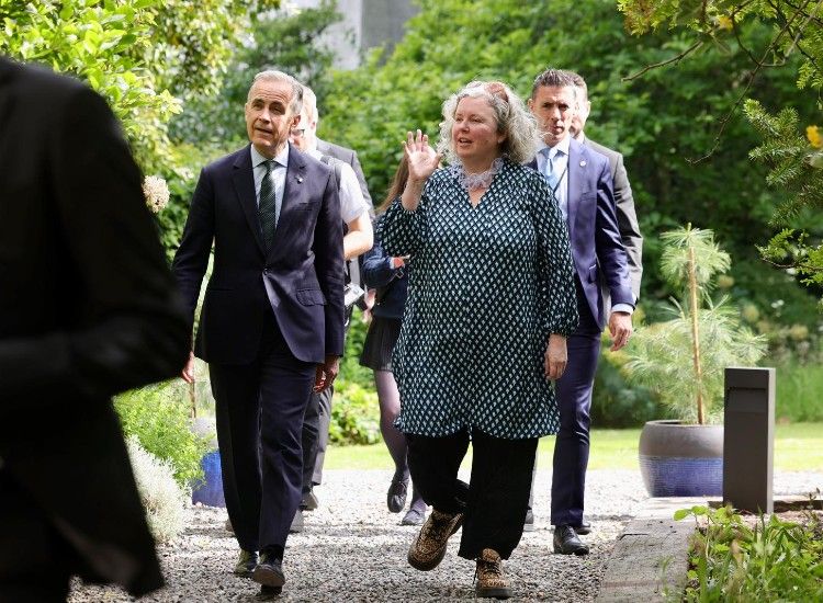 Canadian PM with Provost
