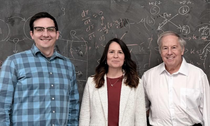 Drs. Jeffery West (co-first author), Dr Kimberly Luddy, Dr Robert Gatenby.