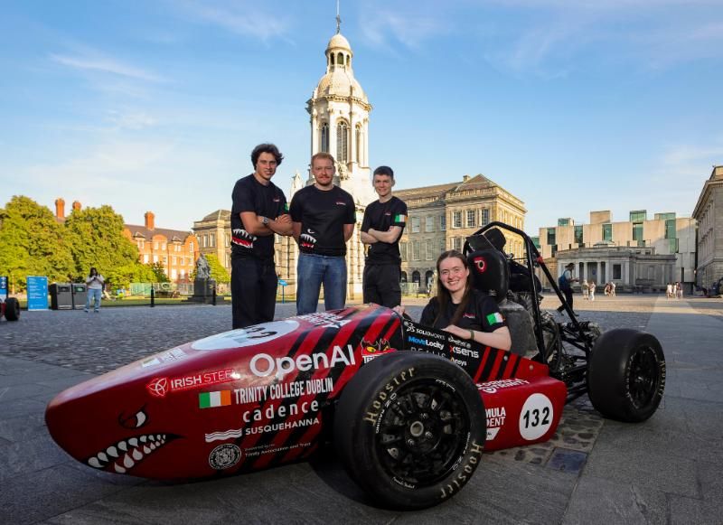 Formula Trinity's Formula race car,