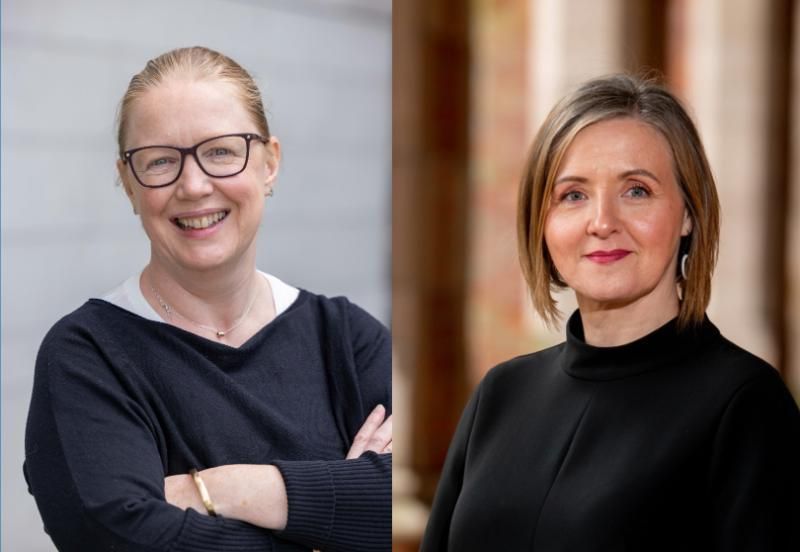 Prof Lorna Carson and Dr Aisling O'Boyle.