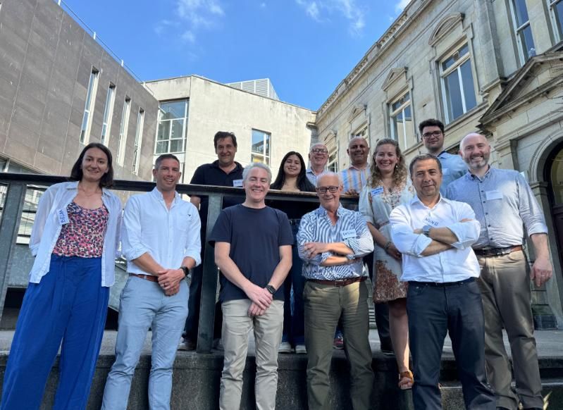 Pegasus Consortium members in Trinity, including Prof. John Kennedy, far right, front row.