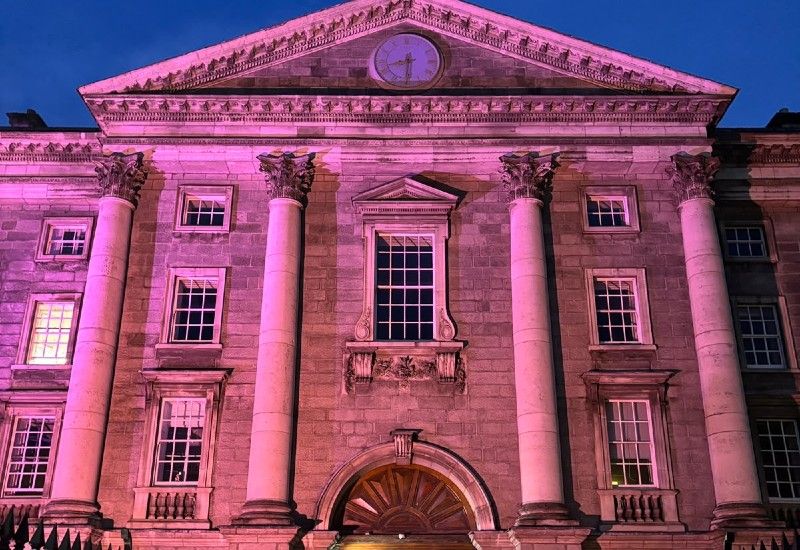 Trinity facade in pink