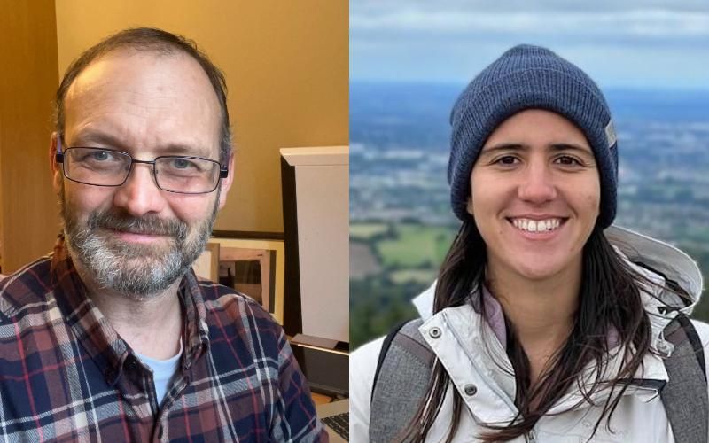 Prof. Paul Eastham and Luisa Toledo Tude