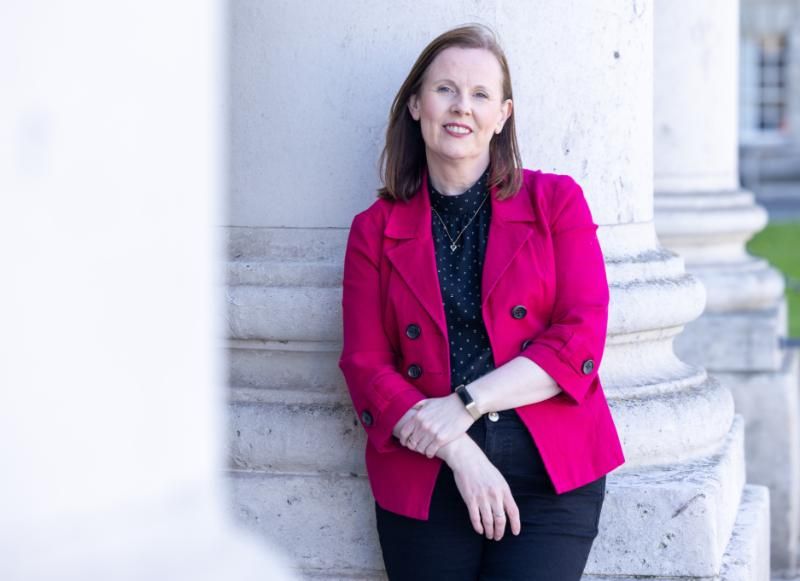 Prof. Denise Fitzgerald in Trinity.