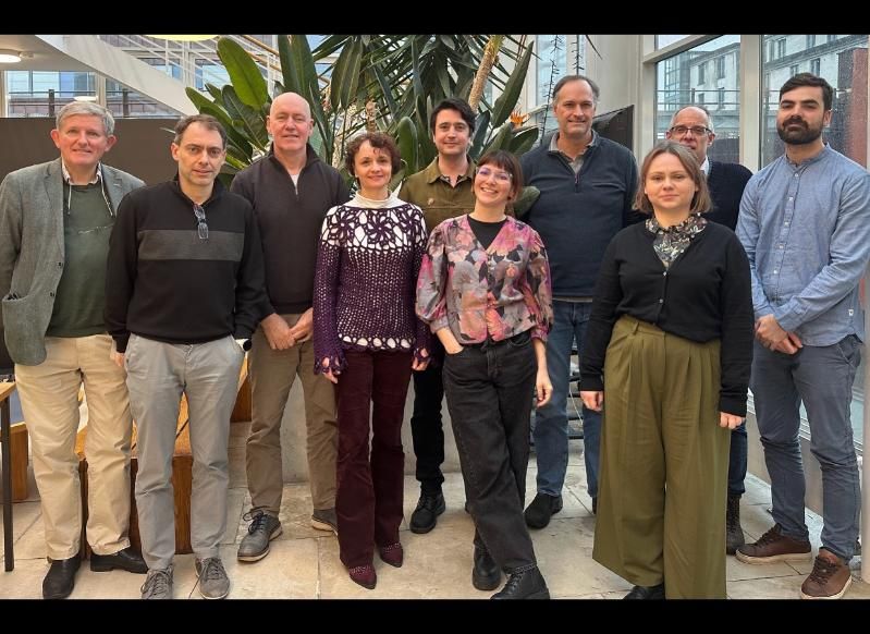 Key researchers and experts from CONNECT and iCRAG at the launch of the SmartScape project.