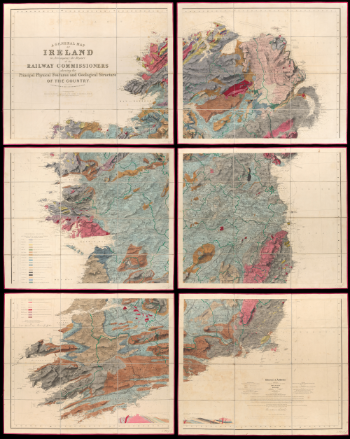 A general map of Ireland to accompany the Report of the Railway Commissioners