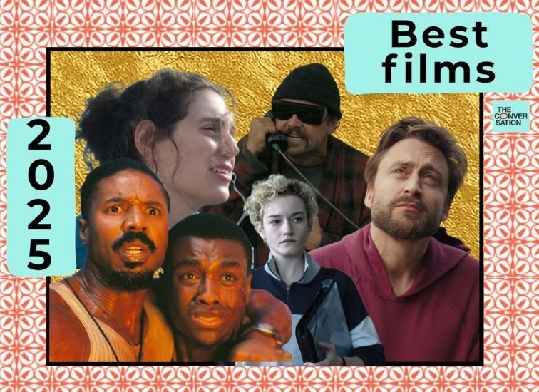 Graphic with the text 'Best Films 2025'