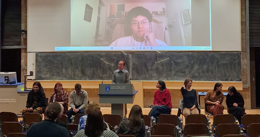 Dumuzi's Dream and Dumuzi's Demons film cast and crew at the premiere in Trinity.