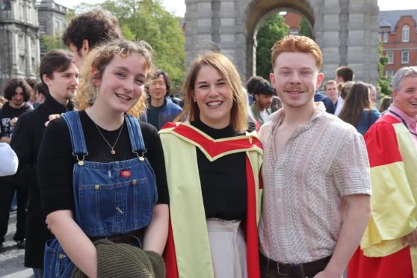 Martha Cox, Colin Harper, & Professor Frédérique Vallieres