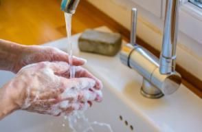 hand washing
