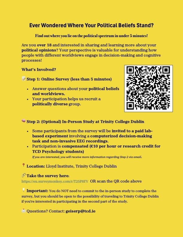 poster for study