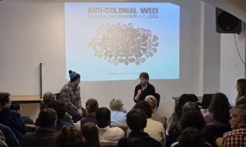 Brendan Browne speaks at Lund University, Sweden