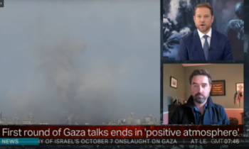 Brendan Browne takes part in TRT studio discussion
