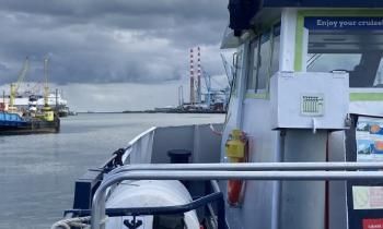 Boat cruise on River Liffey