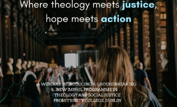Theology and Social Justice webinar