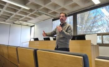 Brendan Browne lecture at UPNA