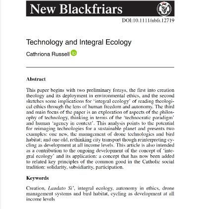 Black Friars Russell Research